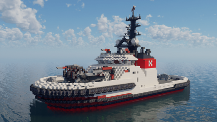 Fire-fighting Tugboat