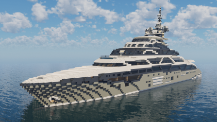 Modern Luxury Yacht