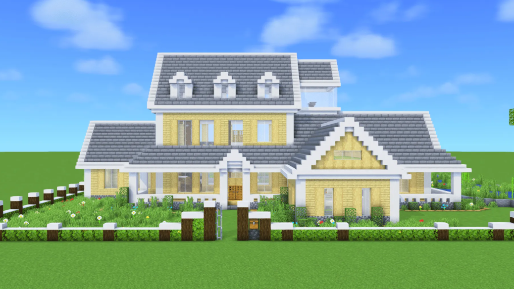 Mansion 2 Minecraft map - BillionBlocks