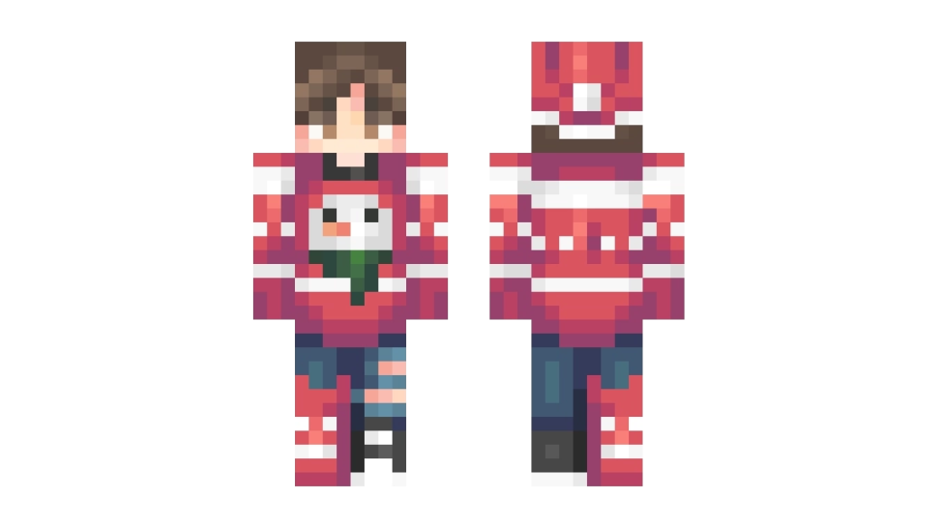 Winter Sweater Boy Minecraft skin - BillionBlocks