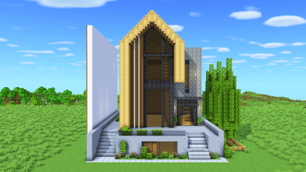 Modern Wooden House