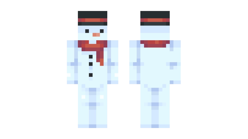Snowman Minecraft skin - BillionBlocks
