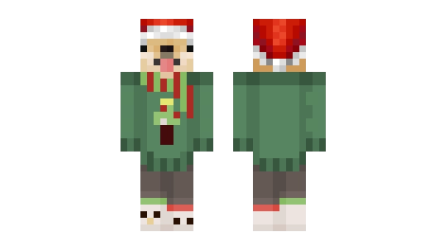 Christmas Santa Shibe