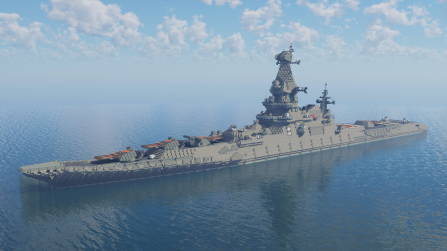 Strategic Battleship Hypersonic Railgun - Red Tide Class