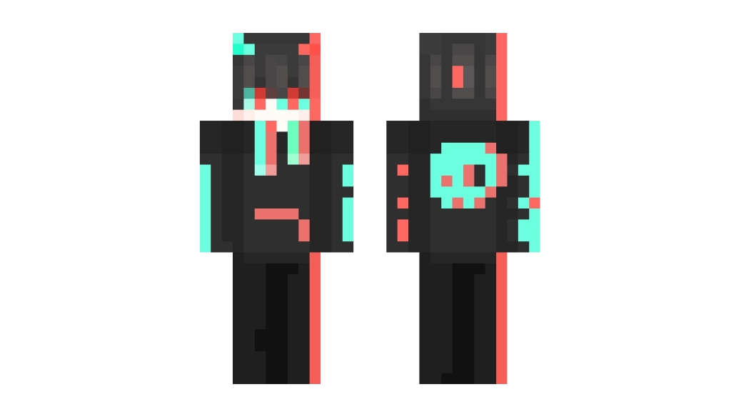 Glitch Boy Minecraft skin - BillionBlocks