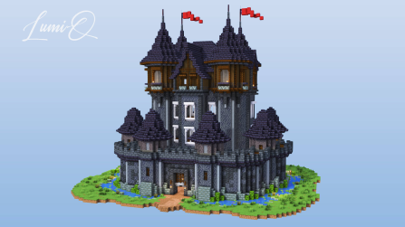 Dark Medieval Castle
