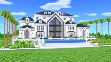 Contemporary Mansion - Minecraft Build + Download