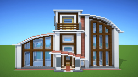 Free Download - Modern House 29 / Minecraft Build / Map