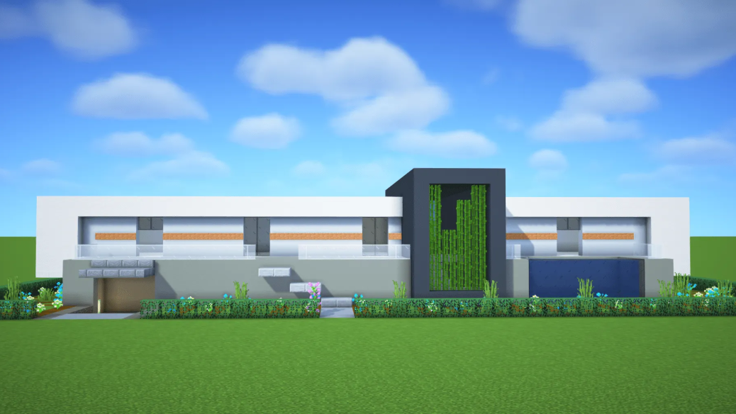Modern house 71 by WiederDude Minecraft map - BillionBlocks