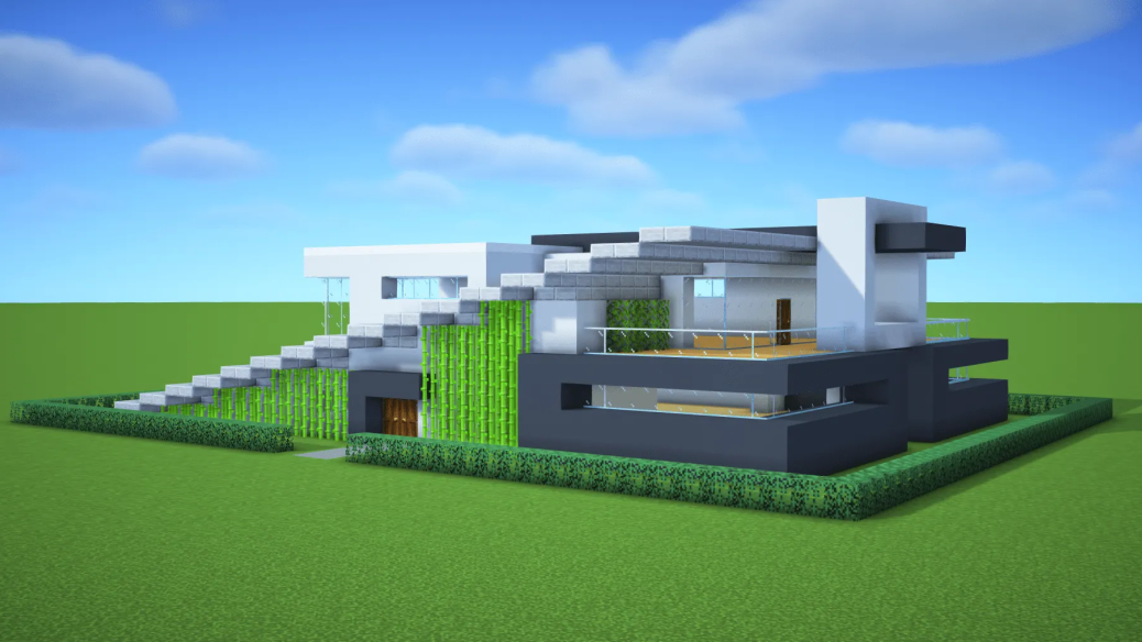 Modern house 87 by WiederDude Minecraft map - BillionBlocks