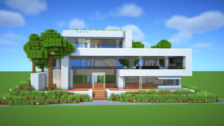 Modern House 94 by WiederDude / Minecraft Build / Map