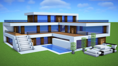 Modern house 1 by WiederDude