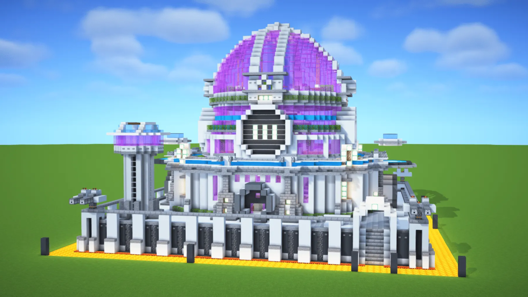 Large Futuristic House by WiederDude Minecraft map - BillionBlocks