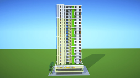 Apartment Building 24 | Minecraft