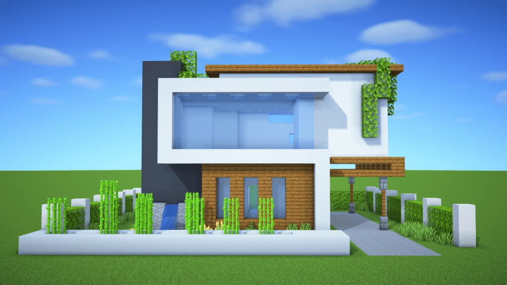 Modern House 22 Minecraft map - BillionBlocks