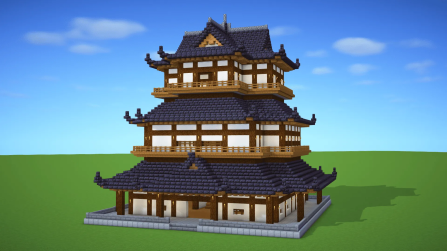 Large Japanese Castle 1