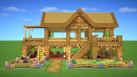 Survival Wooden House 11