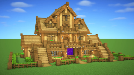 Survival Wooden House 12