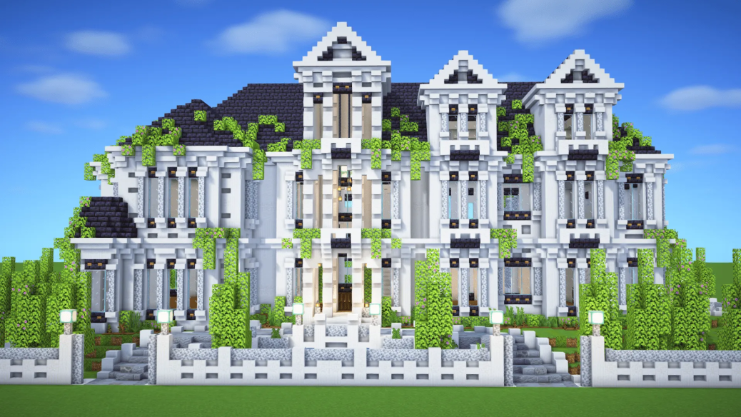 Elegant Mansion Minecraft map - BillionBlocks