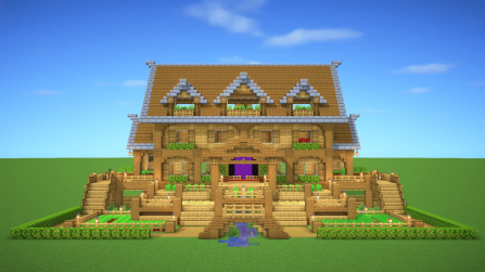 Survival Wooden House 15