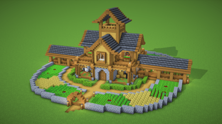 Survival Wooden House 19