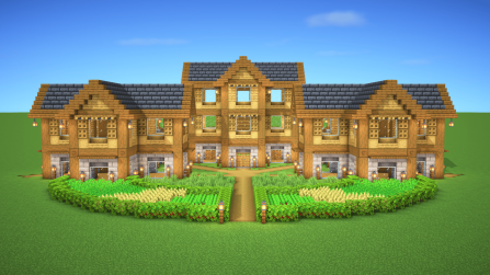 Survival Wooden House 20