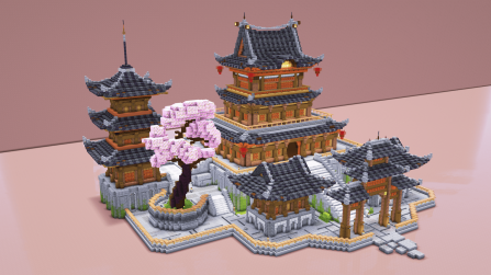 Oriental buildings collection
