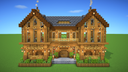 Survival Wooden House 1