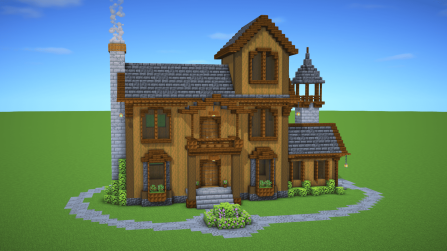 Survival Wooden House 25