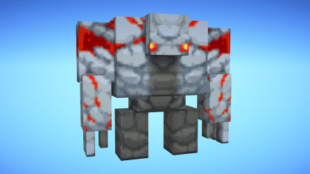 Redstone Golem Statue | 180 High