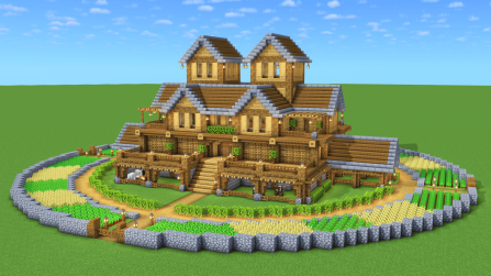 Survival Wooden House 3