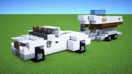 Pickup Truck with Boat Trailer